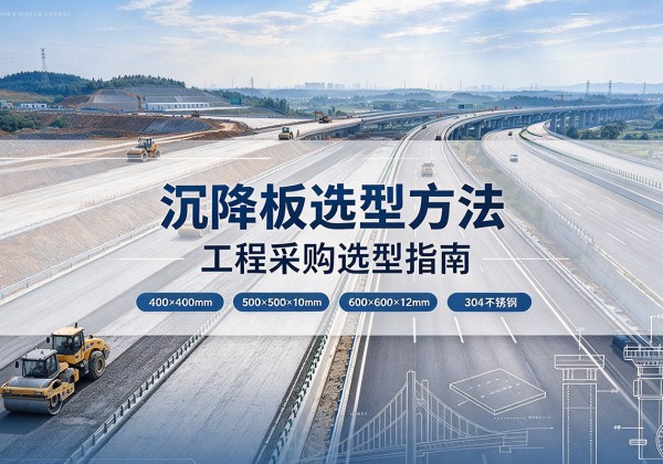 龙井沉降板选择方法